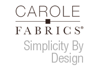 We are proud to be retailers and installers of Carole Fabrics.