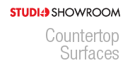 Studio 4 Showroom offers a variety of countertop surfaces